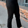 Vervet Black Distressed Crop Jeans