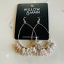 Tassel Teardrop Earrings