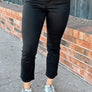 Vervet Black Straight Jeans