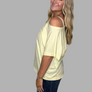 Fran Off The Shoulder Tee