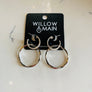 Layered Metal Earrings