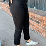 Vervet Black Straight Jeans