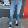 Vervet Victoria Straight Jeans Dark