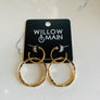 Layered Metal Earrings
