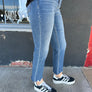 Vervet Victoria Straight Jeans Dark