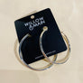 CLIP ON Hoop Earrings