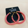 Colored Coil Hoops