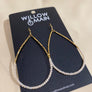 Beaded Teardrop Earrings