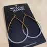 Beaded Teardrop Earrings