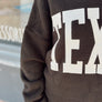"Texas" Puffy Fleece Sweatshirt