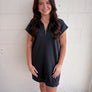 Delilah Mock Neck Dress