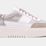 ShuShop Oriana Sneaker - Silver Snake