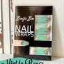 Boujie Nail Wrap - Mint to Bee