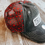 Red Leopard Trojan Cap