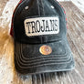 Red Leopard Trojan Cap