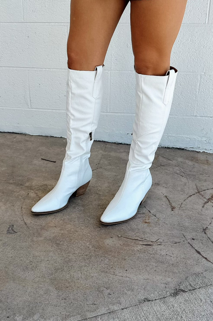 Birkin Boots - White