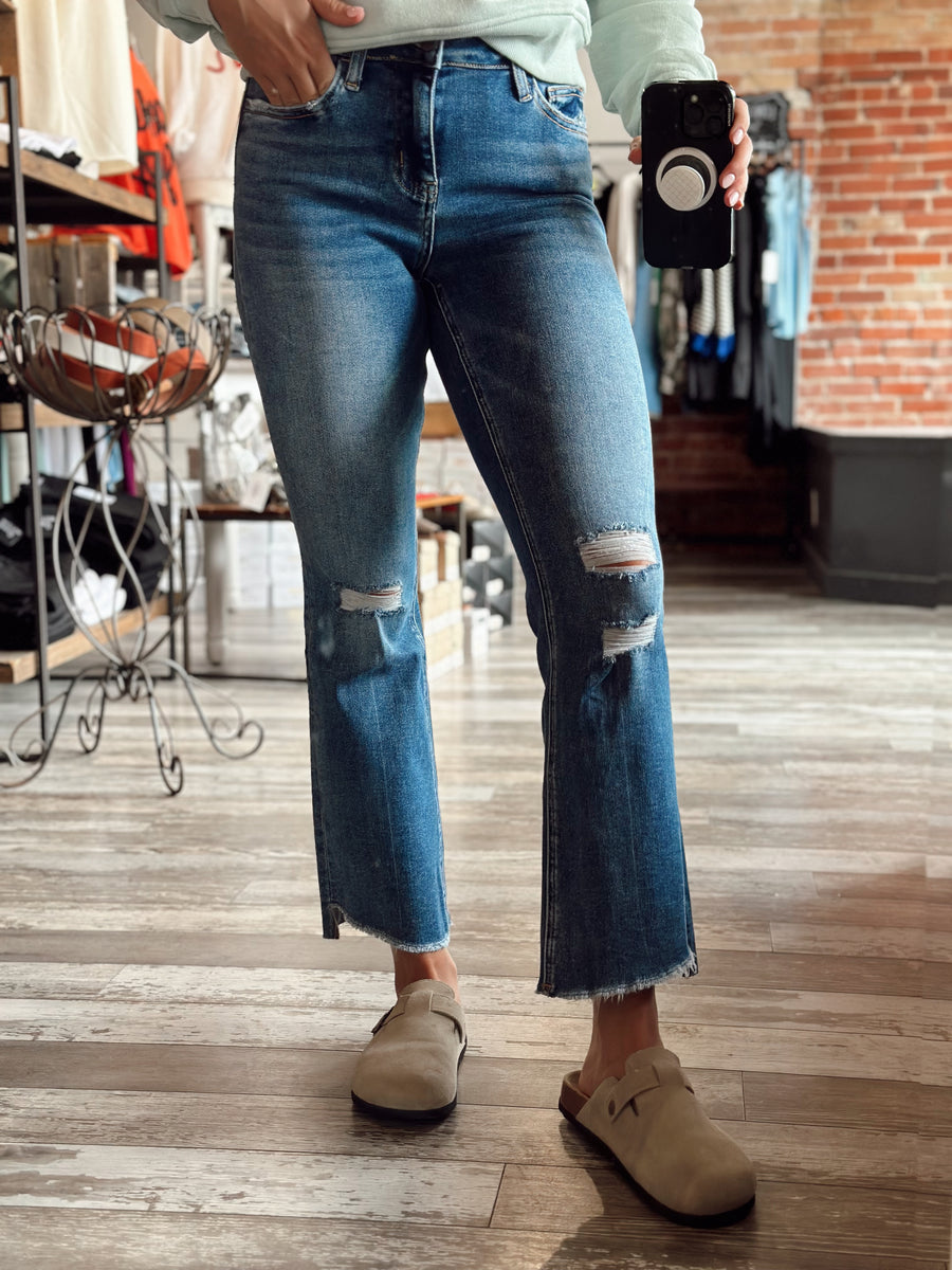 Vervet Alison Ankle Flare Jean