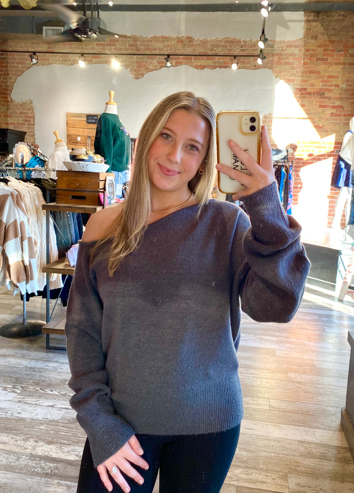 Rylee Off the Shoulder Sweater