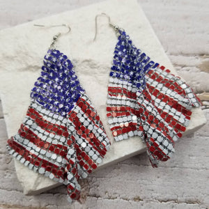 Flag Earrings | Independence Day Earrings