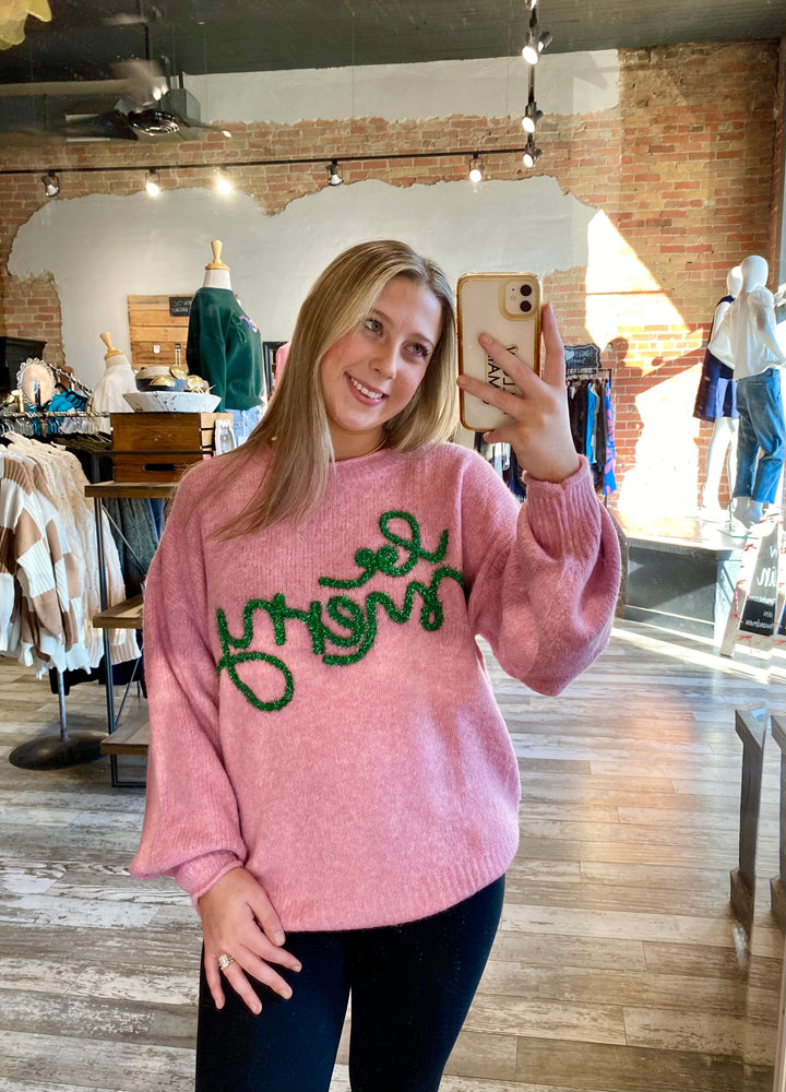 Be Merry Christmas Sweater