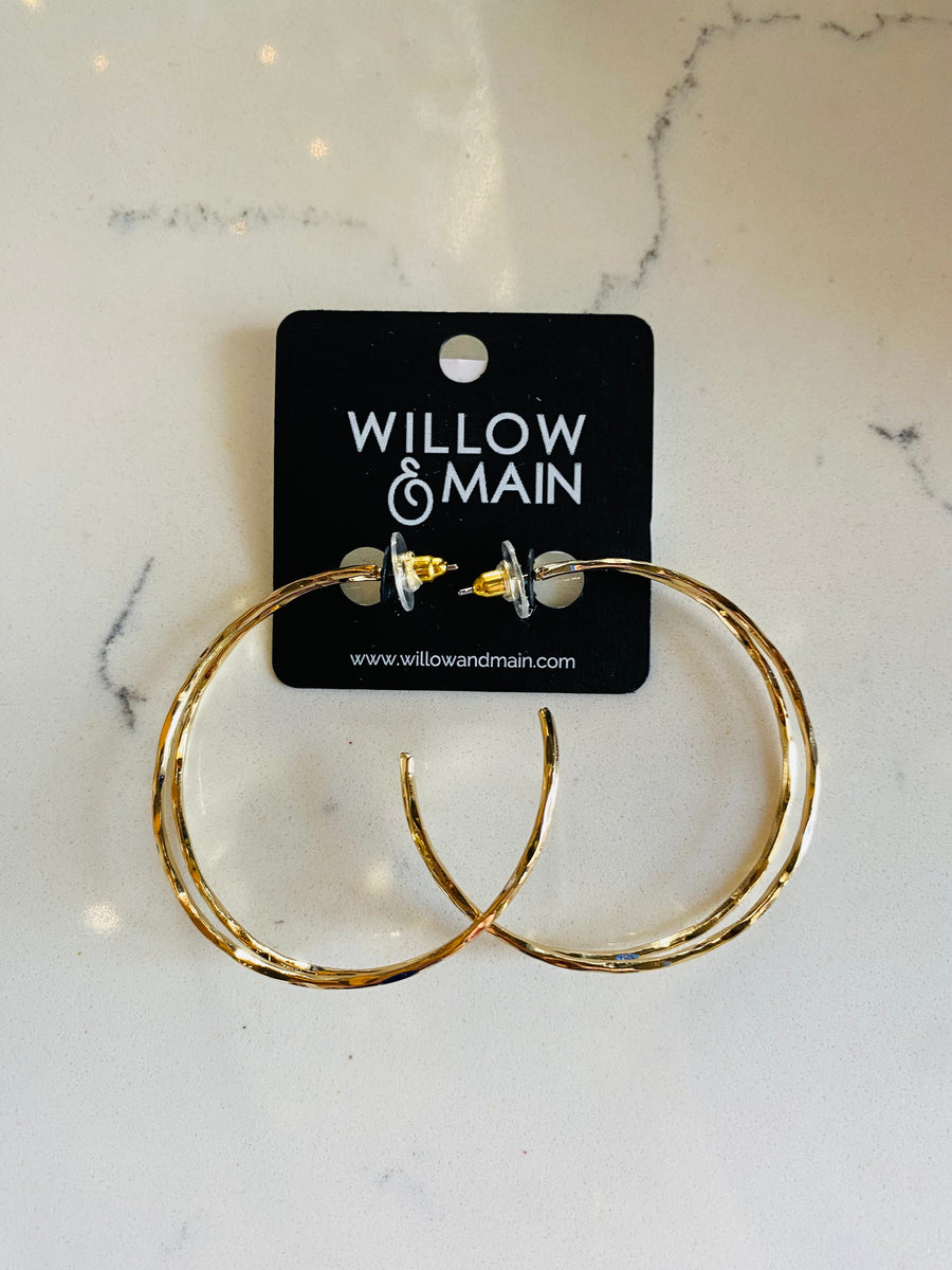 Anikin  Gold Hoops