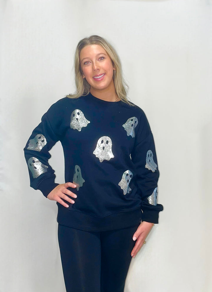 Glitter Ghost Top