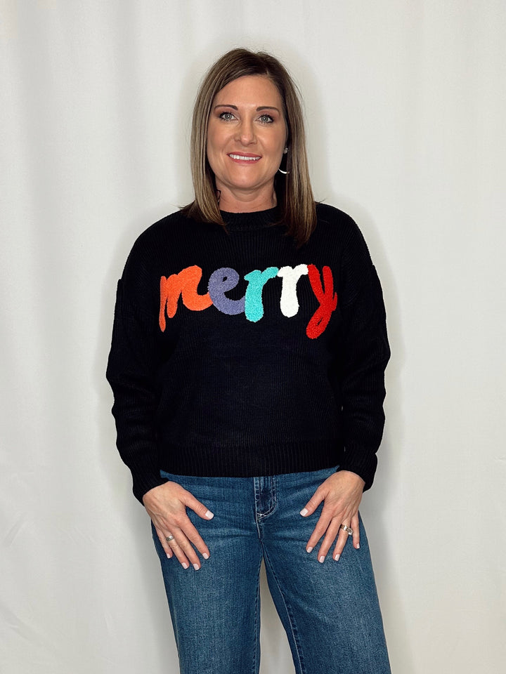 Merry Sweater- Black