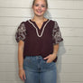 Laurel Woven Top
