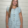 Ryder Denim Ruffle Romper