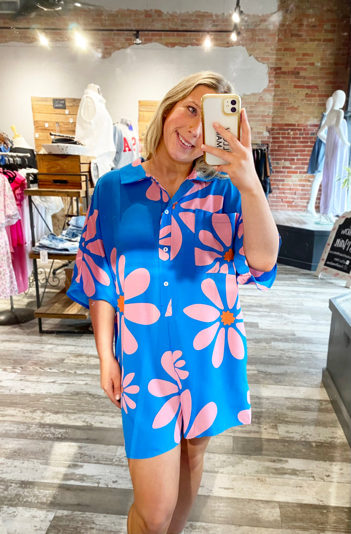 June Flower Romper