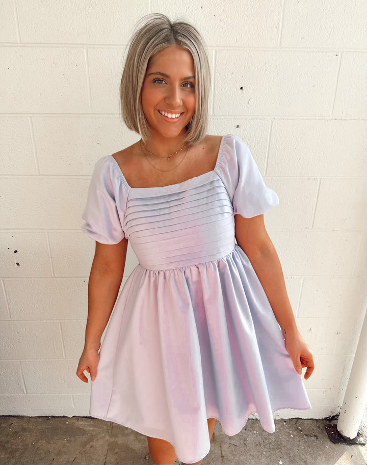 Asher Bubble Sleeve Dress