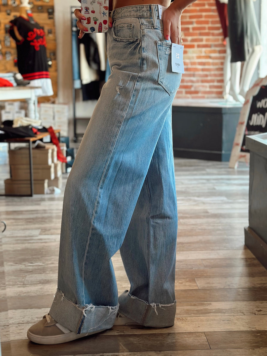 Vervet Kris Baggy Wide Leg Jeans