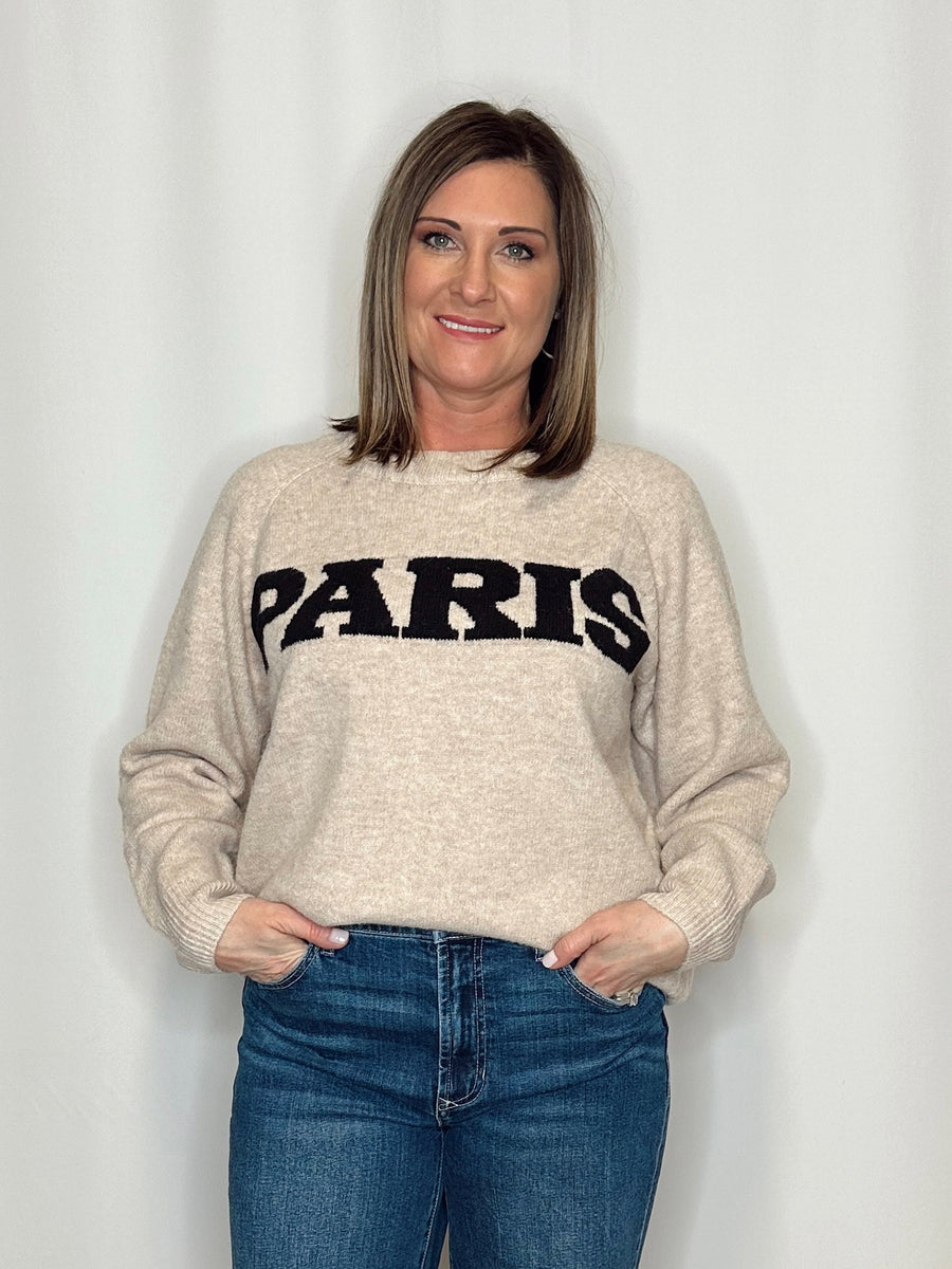 Paris Pullover Sweater