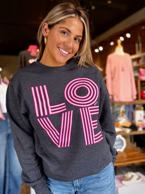 Retro Love Sweatshirt