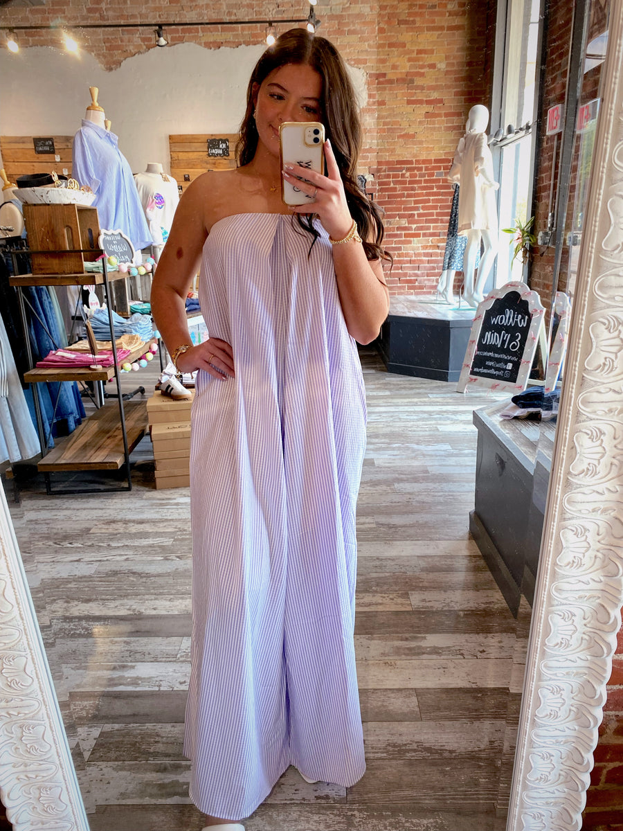 Elena Strapless Jumpsuit