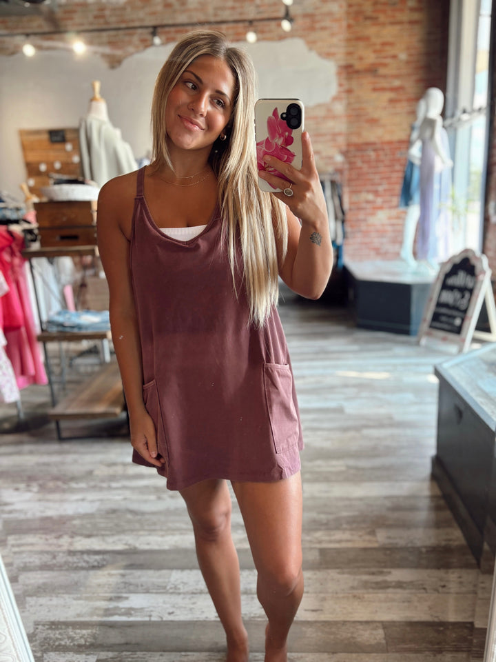 Indie Sporty Mini Dress