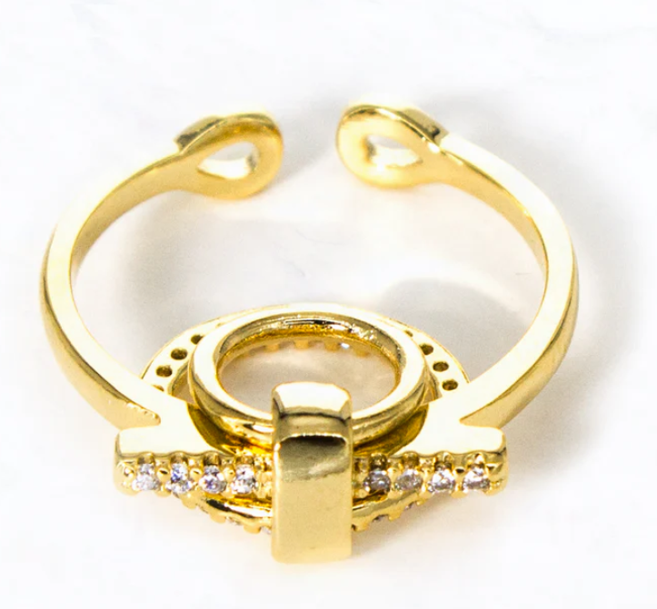 Tullia looped Ring