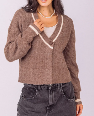Amory Wrapped Sweater Top