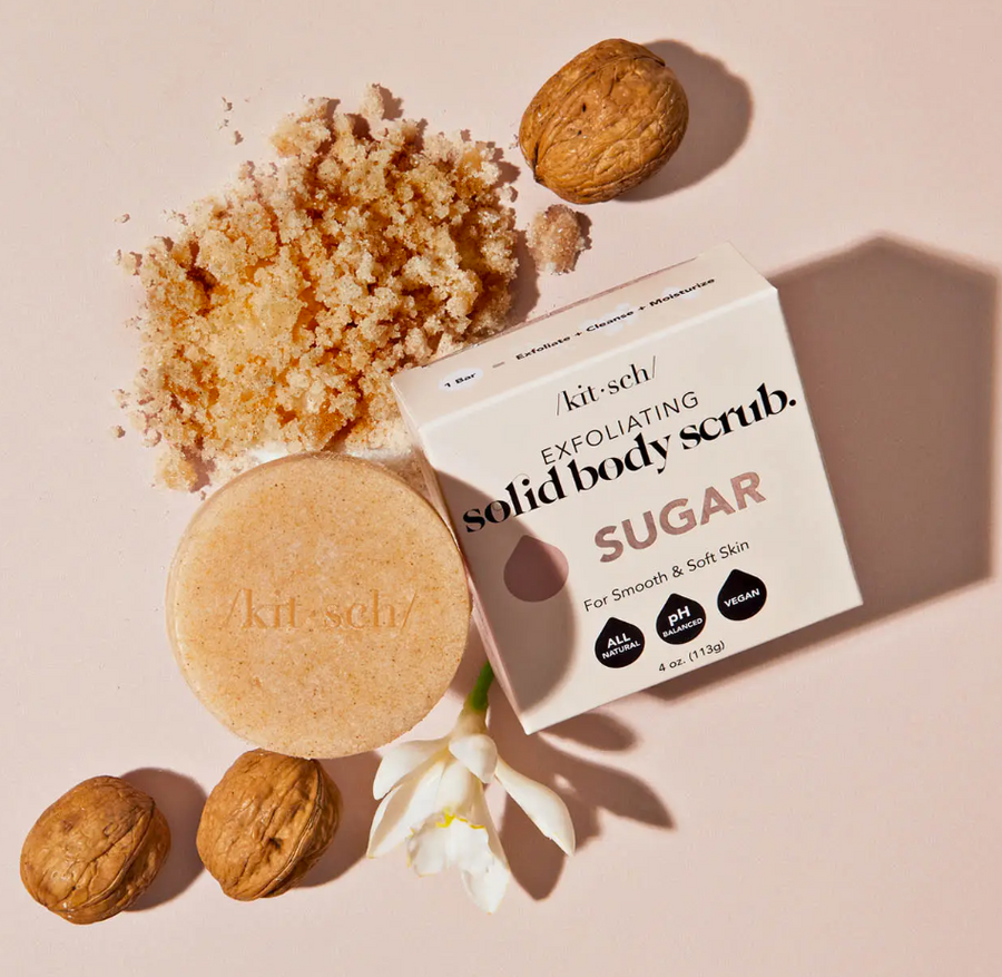 Sugar Exfoliating Scrub Bar