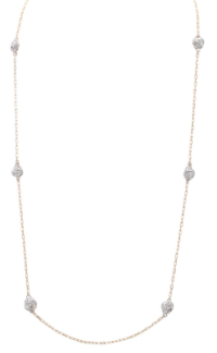 Metal Knot Long Necklace