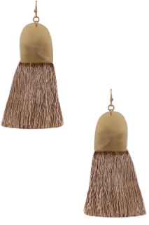 Acrylic Tassel Earrings