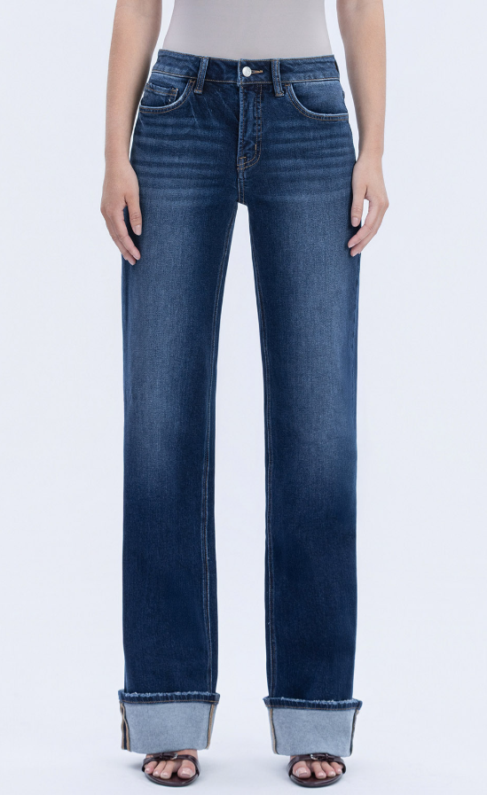 Lovervet High Rise Wide Leg Jean