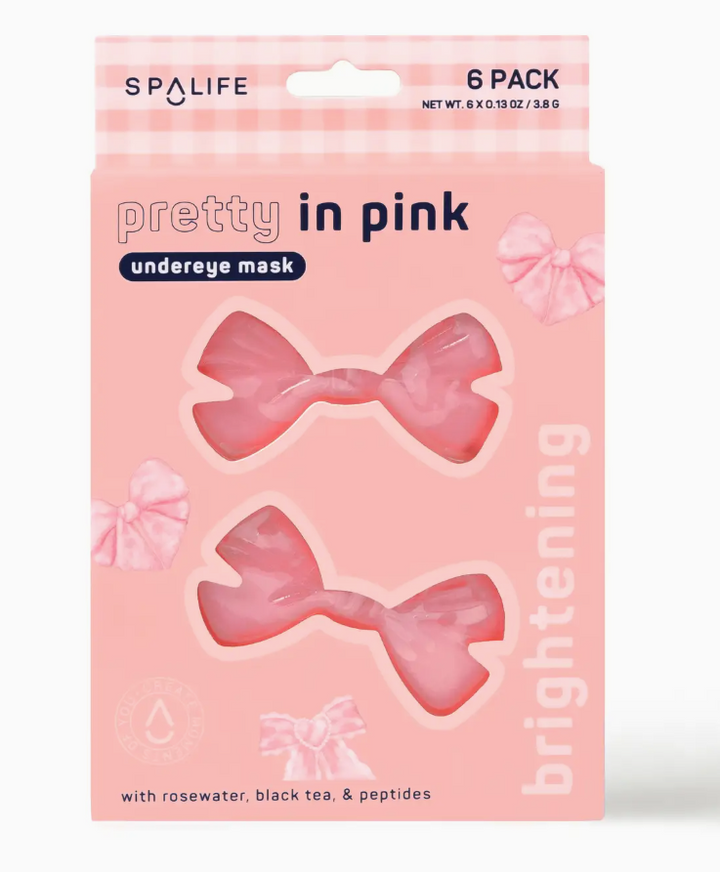 Pretty in Pink Bow Eye Mask