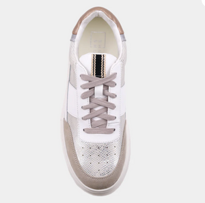 ShuShop Oriana Sneaker - Silver Snake