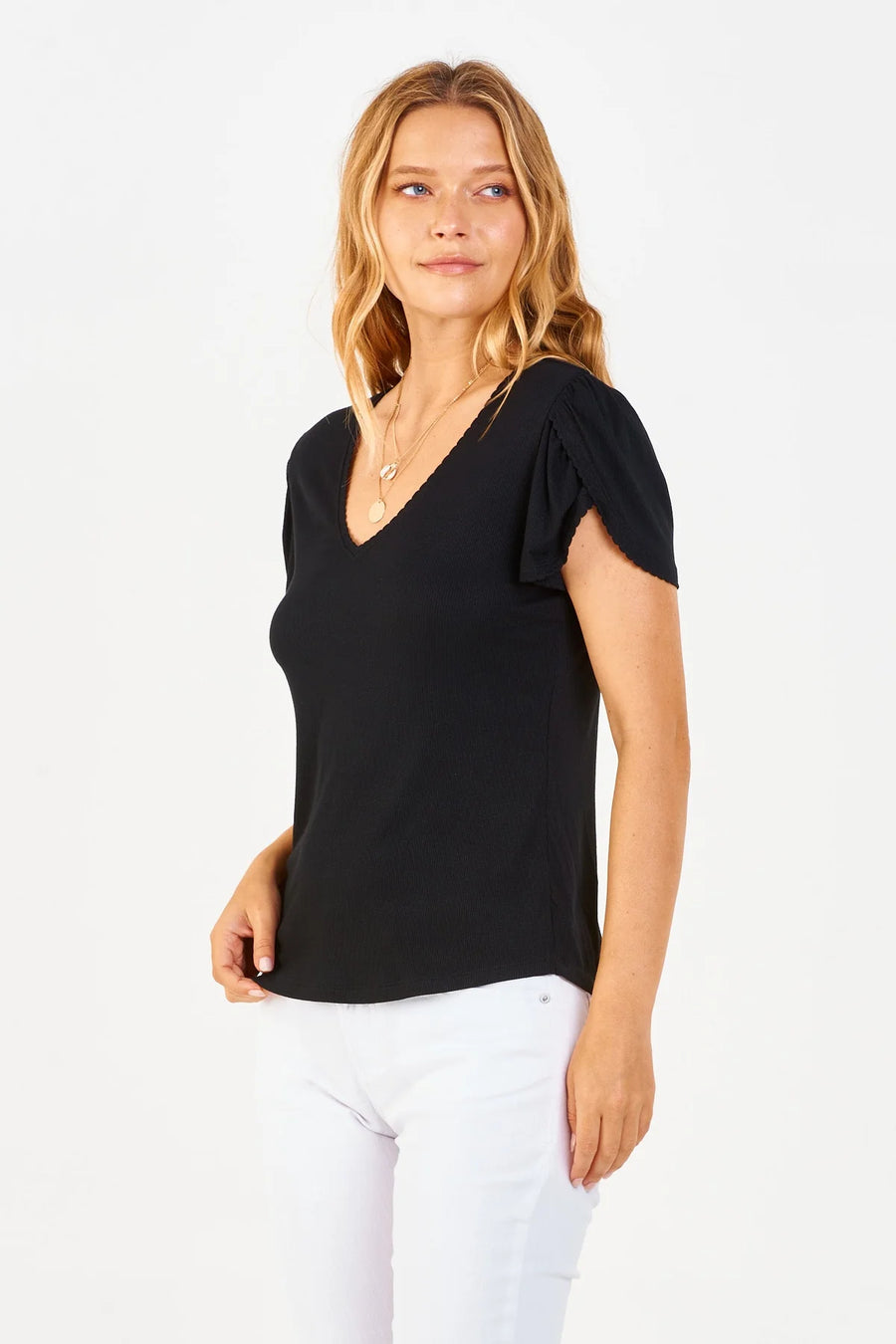 Another Love Maddie Top - Black