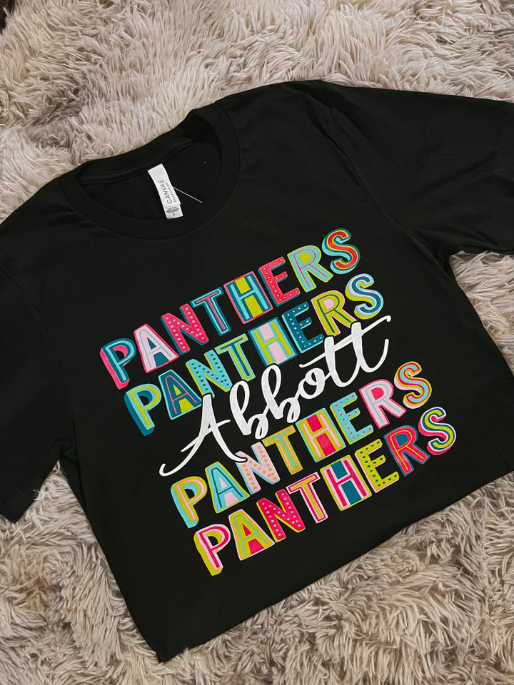 Abbott Panther Repeat Tee