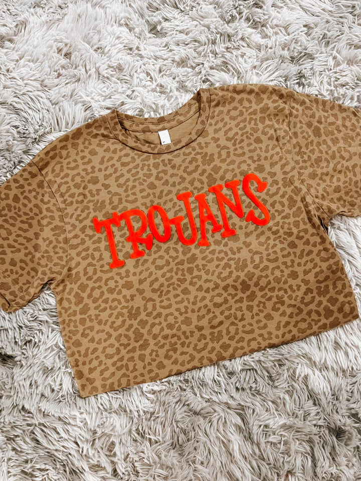 Leopard Trojans Tee