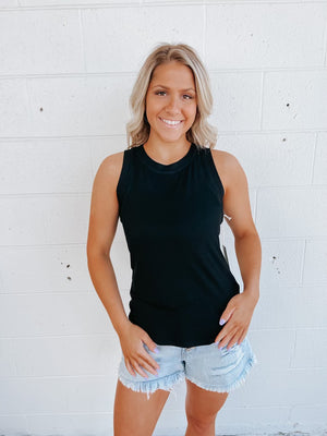 Another Love Cleo Tank - Black